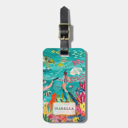 Gepersonaliseerd | Marien leven Bagagelabel (Voorkant verticaal)