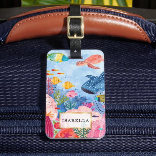 Gepersonaliseerd | Marien leven Bagagelabel (Voorkant Insitu 2)