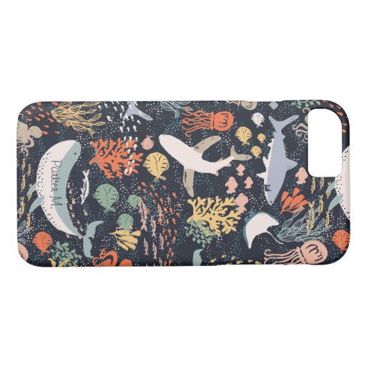 Gepersonaliseerd | Marien leven Case-Mate iPhone Case (Achterkant (Horizontaal))