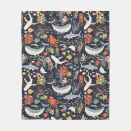 Gepersonaliseerd | Marien leven Fleece Deken