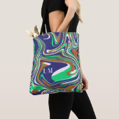 GEPERSONALISEERD MARMER OVERAL PRINT Tas, Tote Bag (Dichtbij)