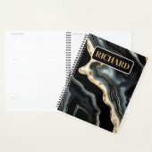 Gepersonaliseerd marmer planner (Display)