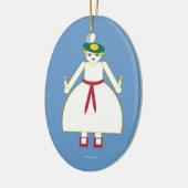 Gepersonaliseerd Martzkin St. Lucia Day Ornament (Links)