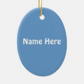 Gepersonaliseerd Martzkin St. Lucia Day Ornament (Achterkant)