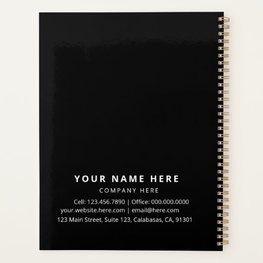 Gepersonaliseerd matchmaker voor onroerend goed planner (Achterkant)