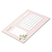 Gepersonaliseerd medicatielogboek notitieblok (Schuin)