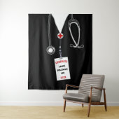 Gepersonaliseerd medisch Afstuderen Wandkleed (In situ)