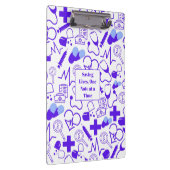 Gepersonaliseerd medisch thema Gezondheidszorgprof Klembord (Rechts)