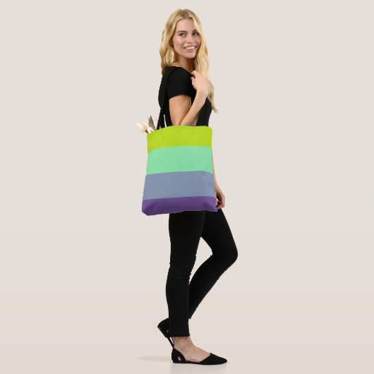 Gepersonaliseerd medium Tas – volledige afdrukdekk (Op model)