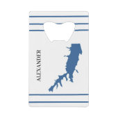 Gepersonaliseerd meer van Arrowiad Creditkaart Flessenopener (Voorkant)