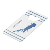 Gepersonaliseerd meer van Arrowiad Creditkaart Flessenopener (Voorkant Gekanteld)