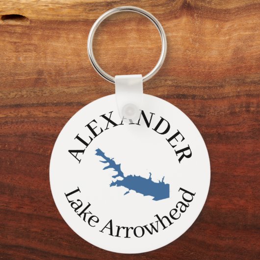 Gepersonaliseerd meer van Arrowiad Sleutelhanger (Voorkant)