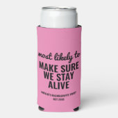 Gepersonaliseerd meest waarschijnlijk om grappige  seltzer blikjeskoeler (Seltzer Voorkant)