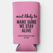 Gepersonaliseerd meest waarschijnlijk om grappige  seltzer blikjeskoeler (Voorkant)