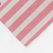 Gepersonaliseerd meisje Ballerina Fleece Deken (Hoek)