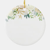 Gepersonaliseerd meisje Baptisme Ornament (Achterkant)