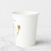 Gepersonaliseerd Meisje Gymnastiek Verjaardagsfees Papieren Bekers (Links)