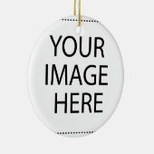 Gepersonaliseerd meisje keramisch ornament (Rechts)