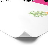 Gepersonaliseerd meisje Poster van de Dag van de D (Hoek)