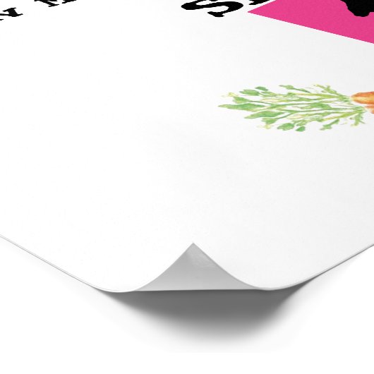 Gepersonaliseerd meisje Poster van de Dag van de D (Hoek)