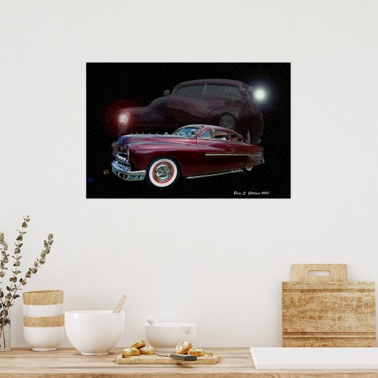 Gepersonaliseerd Merc Poster (Keuken)