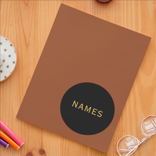 Gepersonaliseerd met 3 achternaam of bijnaam erop labels