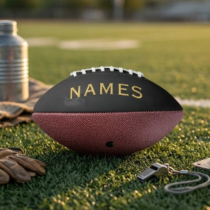 Gepersonaliseerd met achternaam of bijnaam erop american football