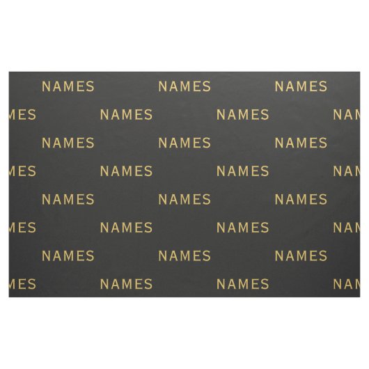 Gepersonaliseerd met achternaam of bijnaam erop stof (Yard (91,4 cm))