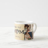 Gepersonaliseerd met foto | De beste moeder van de Espresso Kop (Voorkant rechts)