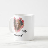 Gepersonaliseerd met foto I Love My Vriendin Mok (Voorkant links)