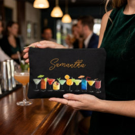 Gepersonaliseerd met handgetekende kleurrijke cock etui