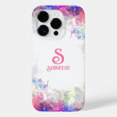 Gepersonaliseerd met kleurrijk en elegant design Case-Mate iPhone case (Achterkant)