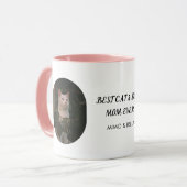 Gepersonaliseerd met Mimo & Bella Beste Kat & Hond Mok (Voorkant links)