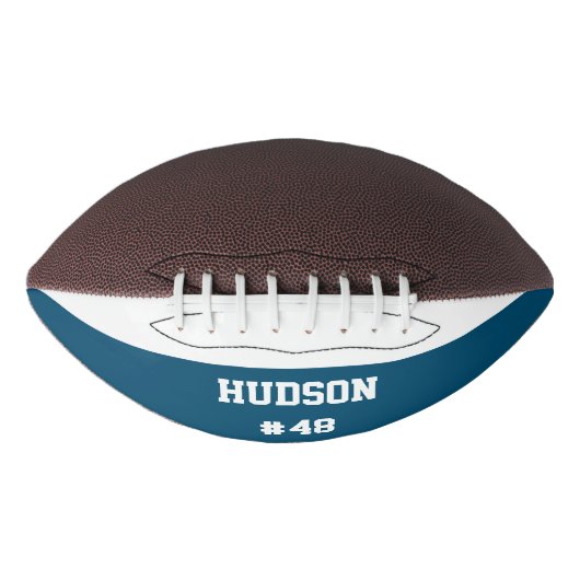 Gepersonaliseerd met naam en nummer american football (Voorkant)