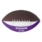 Gepersonaliseerd met naam en nummer american football (Voorkant)