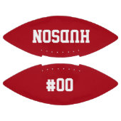 Gepersonaliseerd met naam en nummer american football (Panelen)