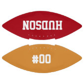 Gepersonaliseerd met naam en nummer american football (Panelen)