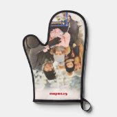 Gepersonaliseerd met Naam Foto Ovenwant (Voorkant)