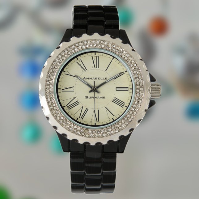 Gepersonaliseerd met naam Gift Watch Horloge (Creator heeft geüpload)