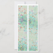 Gepersonaliseerd met naam Paint Splash twee Bladwi (Achterkant)