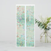 Gepersonaliseerd met naam Paint Splash twee Bladwi (Staand voorkant)