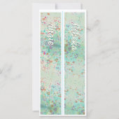 Gepersonaliseerd met naam Paint Splash twee Bladwi (Voorkant)