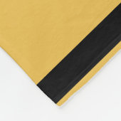 Gepersonaliseerd met naam, #, team, sportfanteam fleece deken (Hoek)