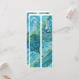 Gepersonaliseerd met naam Whimsical Twee Bladwijze