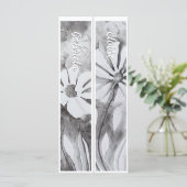 Gepersonaliseerd met naam Whimsical Twee Bladwijze (Staand voorkant)