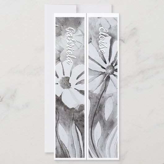 Gepersonaliseerd met naam Whimsical Twee Bladwijze (Voorkant)