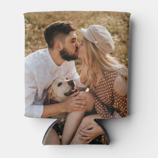 Gepersonaliseerd met uw Afbeelding Beer Huggies Cu Blikjeskoeler (Voorkant)