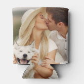 Gepersonaliseerd met uw Afbeelding Beer Huggies Cu Blikjeskoeler (Achterkant)