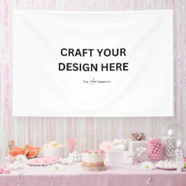 Gepersonaliseerd met uw ontwerp, logo of bericht spandoek