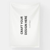 Gepersonaliseerd met uw ontwerp, logo of bericht  spandoek (Verticaal)